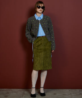 【26AUTUMN PRE-ORDER】Cable Flower Knit Cardigan