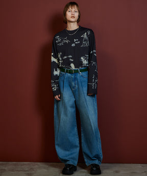 【26AUTUMN PRE-ORDER】Tuck Denim
