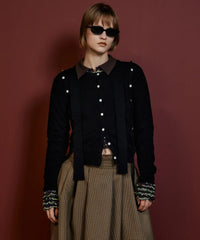 【PRE-ORDER】Bow-Tie Crew Cardigan