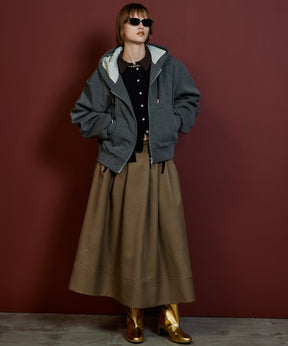 【26AUTUMN PRE-ORDER】Wide Tuck Volume Skirt