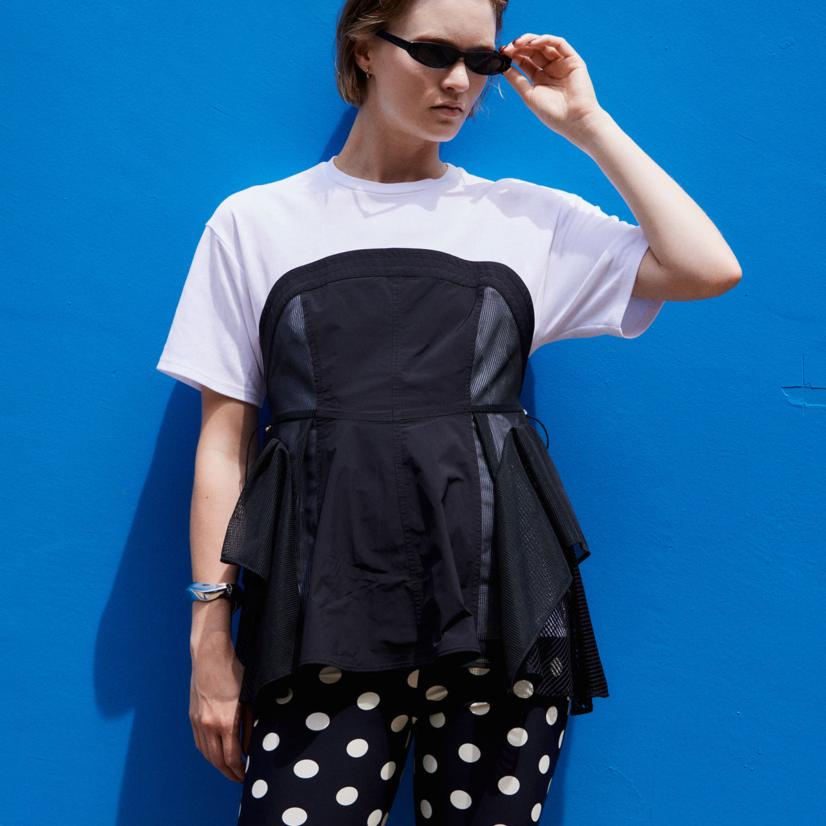 Mesh Docking T-Shirt