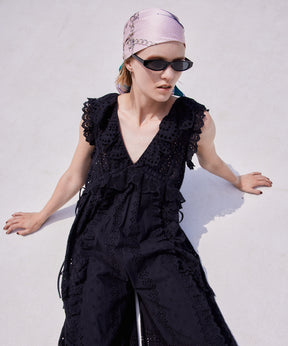 [PRE-ORDER] Lace Patch Rompers