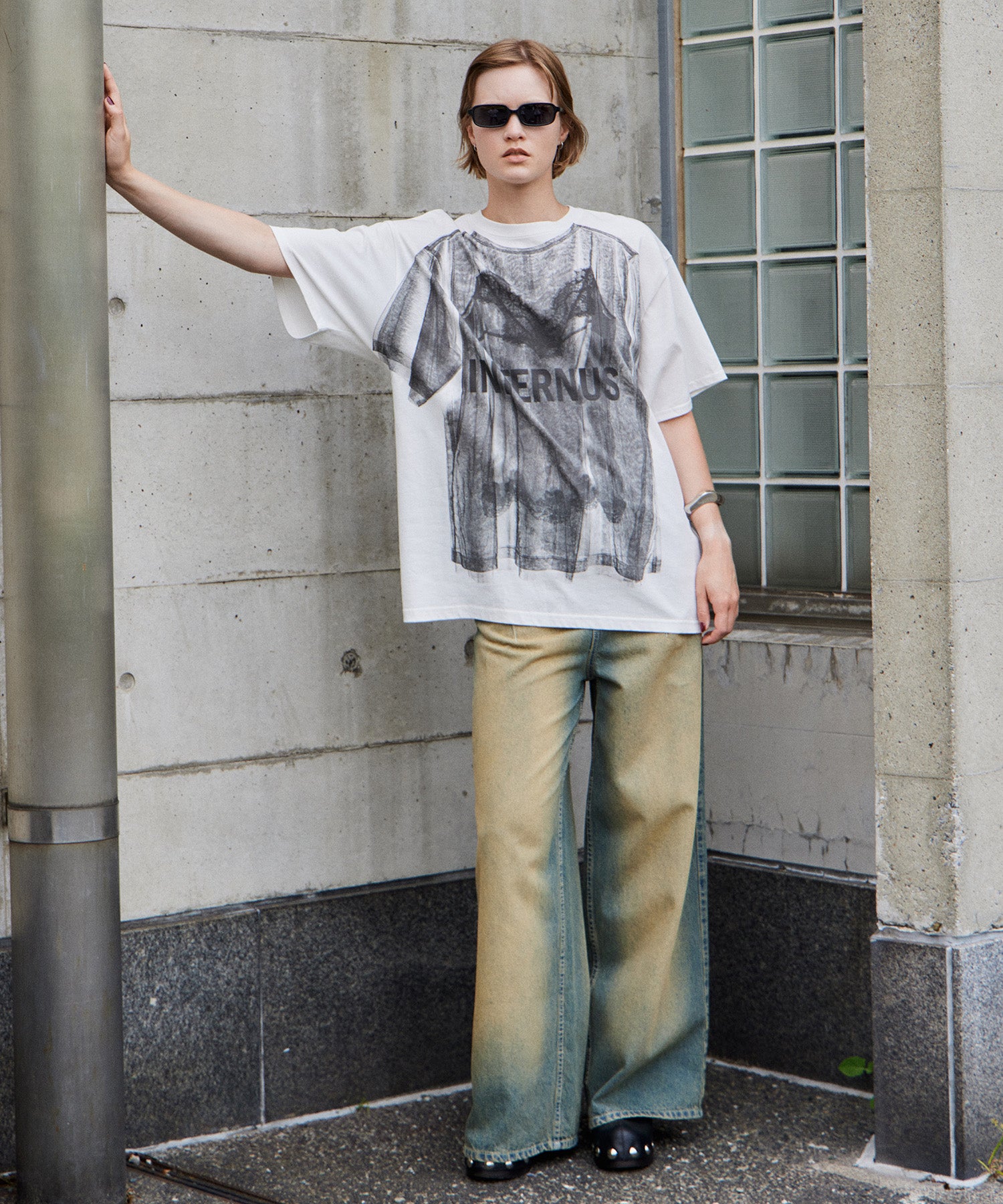 【2026Summer PRE-ORDER】Lingerie Trompe l'oeil T-Shirt