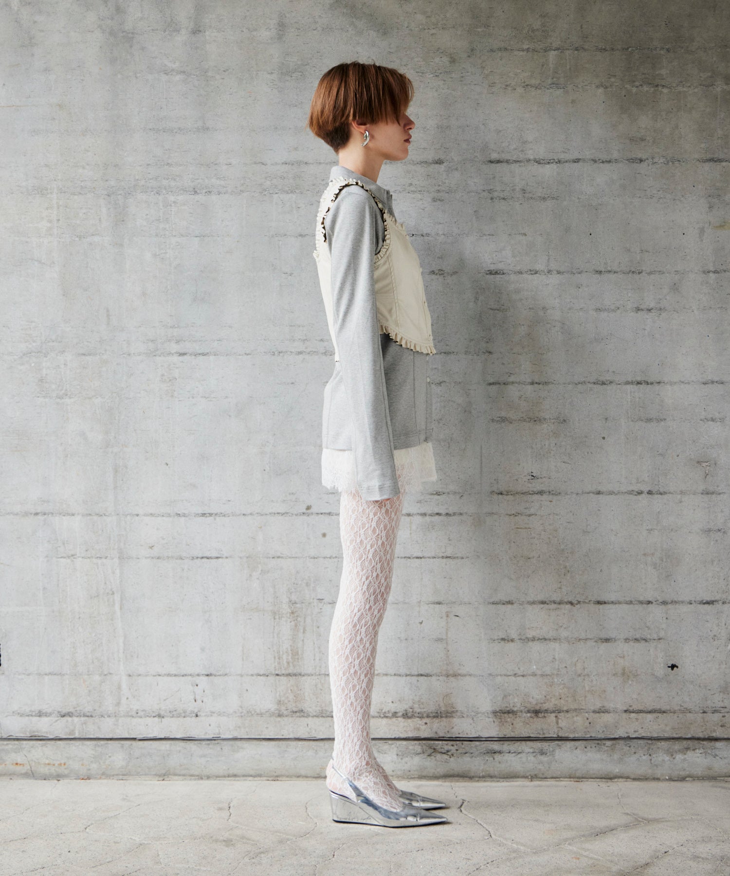 【26AUTUMN PRE-ORDER】(Yurika Nakano Collaboration) Whipped Cream Bustier