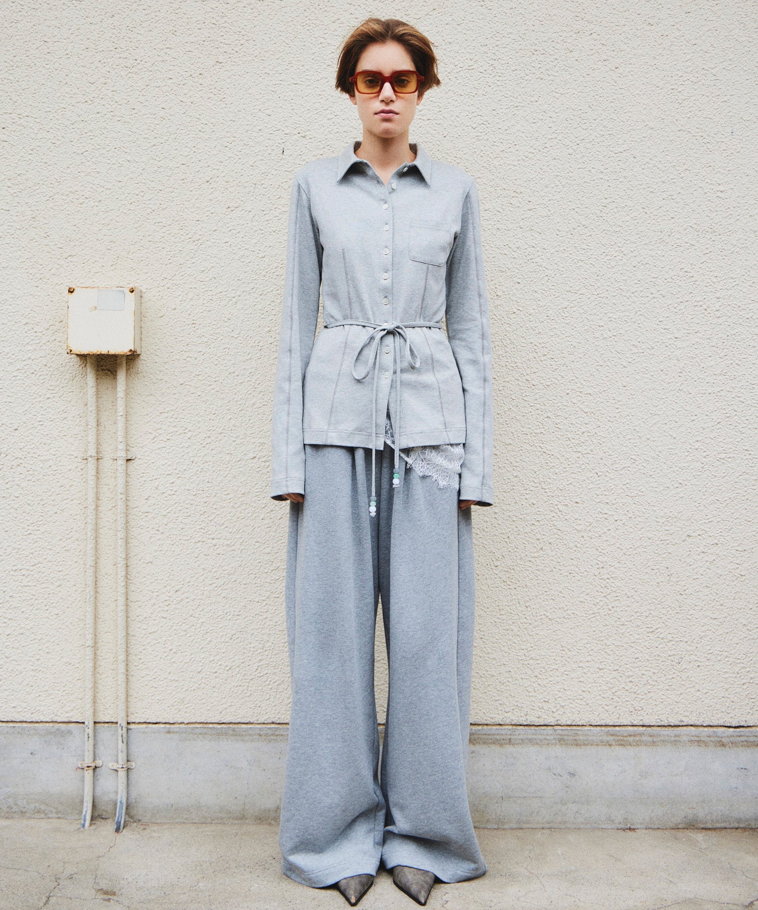 【Yurika Nakano×MAISON SPECIAL】 Whipped Cream Layered Pants