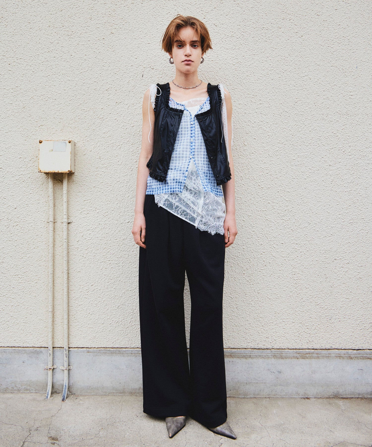 【Yurika Nakano×MAISON SPECIAL】 Whipped Cream Layered Pants