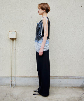【26AUTUMN PRE-ORDER】(Yurika Nakano Collaboration) Whipped Cream Layered Pants