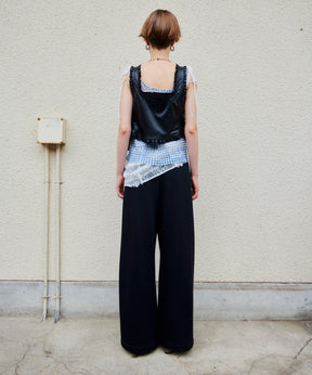 【26AUTUMN PRE-ORDER】(Yurika Nakano Collaboration) Whipped Cream Layered Pants