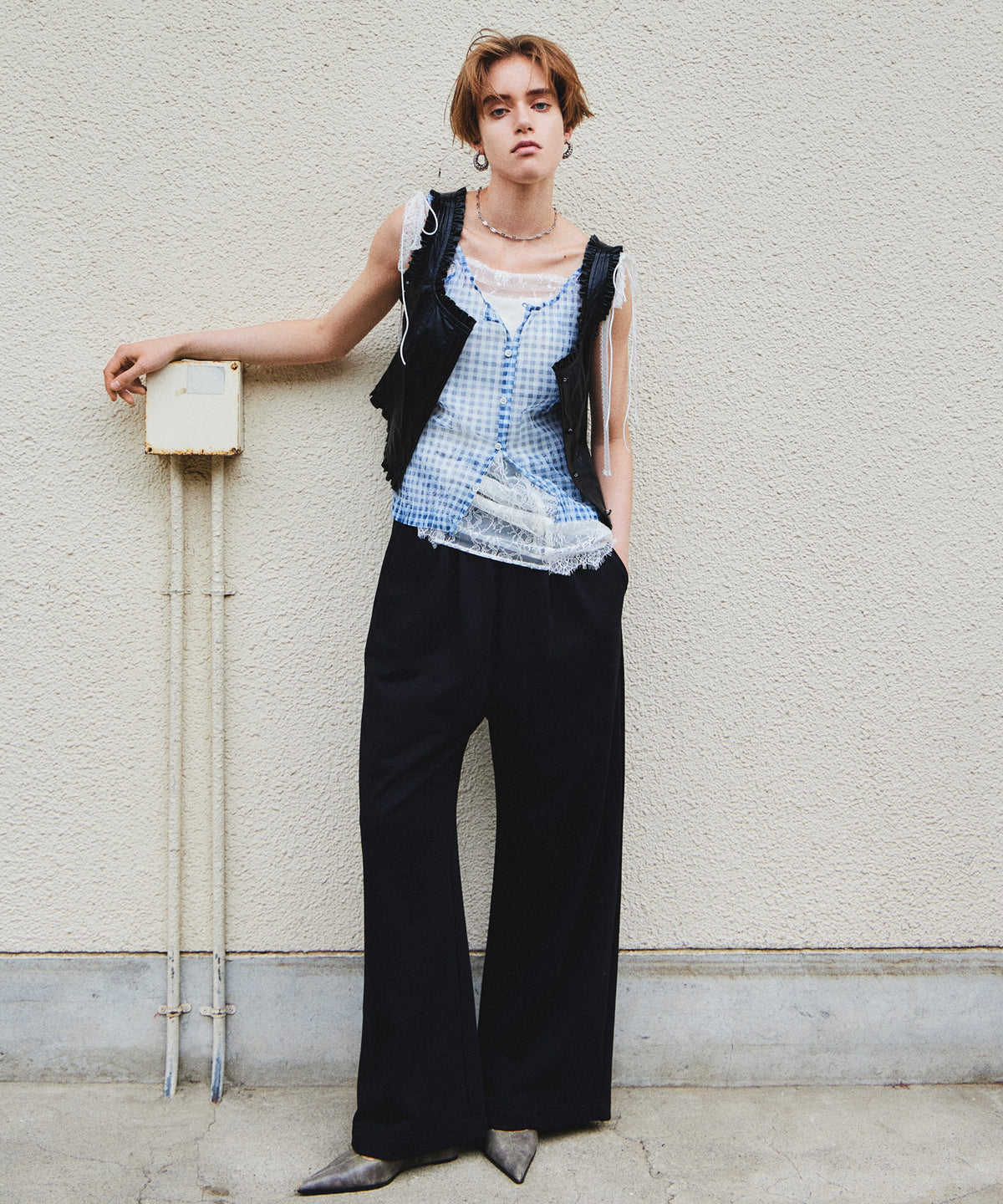 【Yurika Nakano×MAISON SPECIAL】 Whipped Cream Layered Pants