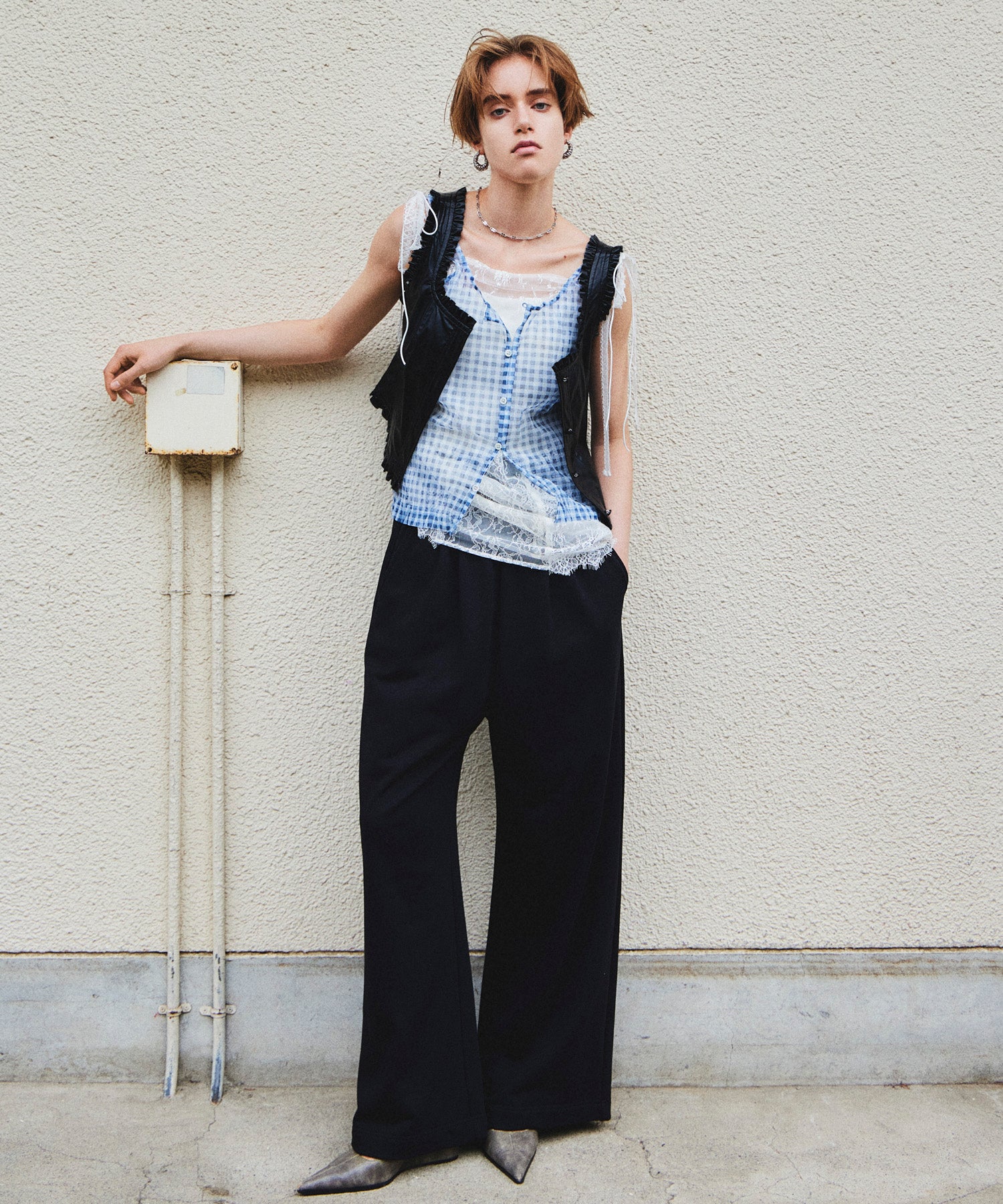【Yurika Nakano×MAISON SPECIAL】 Whipped Cream Layered Pants