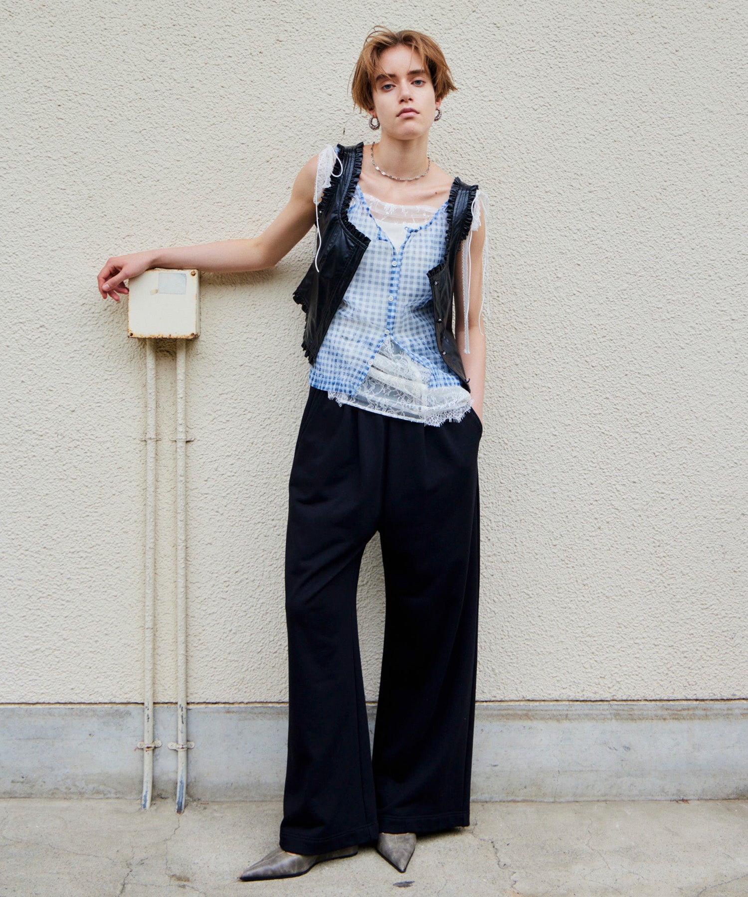 【26AUTUMN PRE-ORDER】(Yurika Nakano Collaboration) Mille-Feuille Camisole Dress