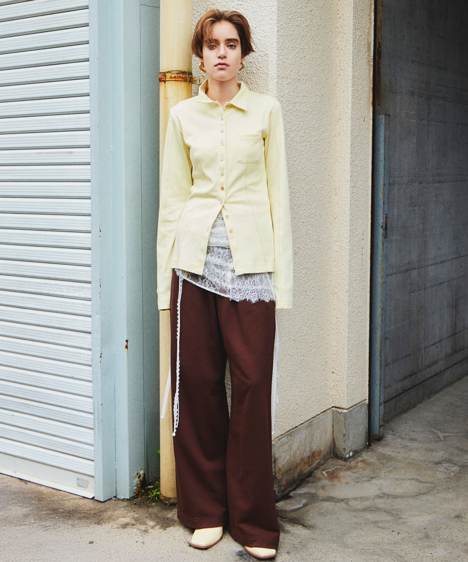 【Yurika Nakano×MAISON SPECIAL】 Mille-Feuille Camisole Dress