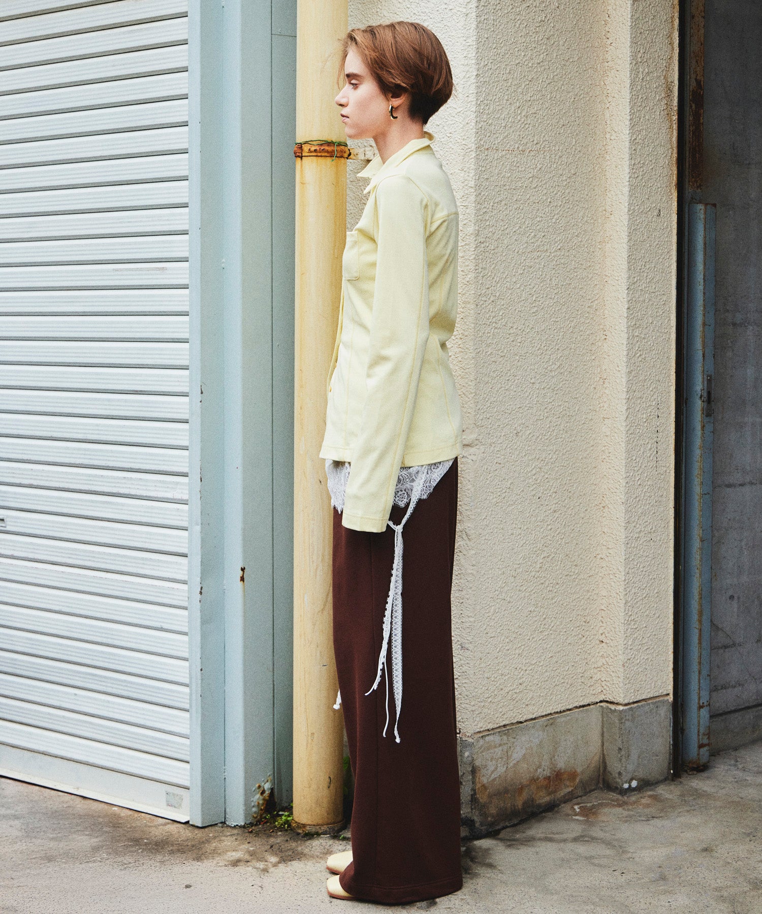 【Yurika Nakano×MAISON SPECIAL】 Whipped Cream Layered Pants