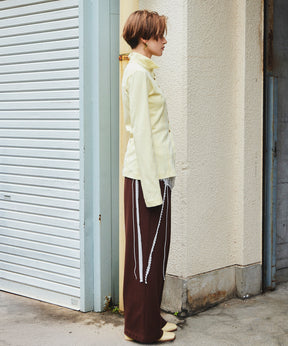 【Yurika Nakano×MAISON SPECIAL】 Candy Belt Shirt