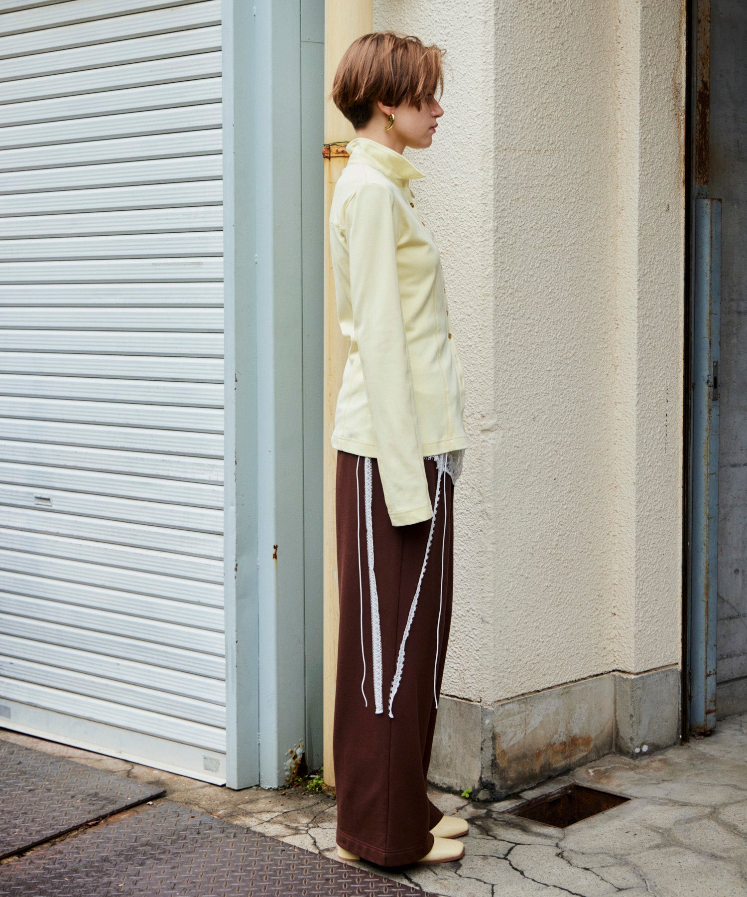 【26AUTUMN PRE-ORDER】(Yurika Nakano Collaboration) Candy Belt Shirt