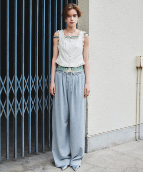 【Yurika Nakano×MAISON SPECIAL】 Whipped Cream Layered Pants
