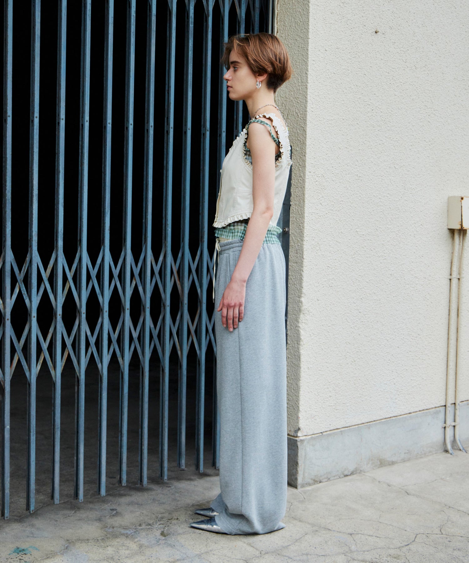 【26AUTUMN PRE-ORDER】(Yurika Nakano Collaboration) Whipped Cream Layered Pants