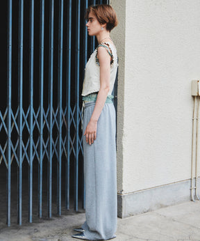 【Yurika Nakano×MAISON SPECIAL】 Whipped Cream Layered Pants