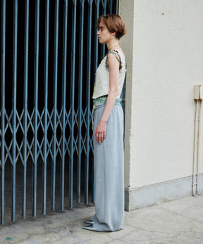 【26AUTUMN PRE-ORDER】(Yurika Nakano Collaboration) Whipped Cream Layered Pants