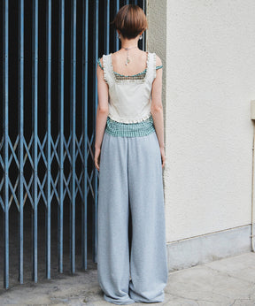 【Yurika Nakano×MAISON SPECIAL】 Whipped Cream Layered Pants