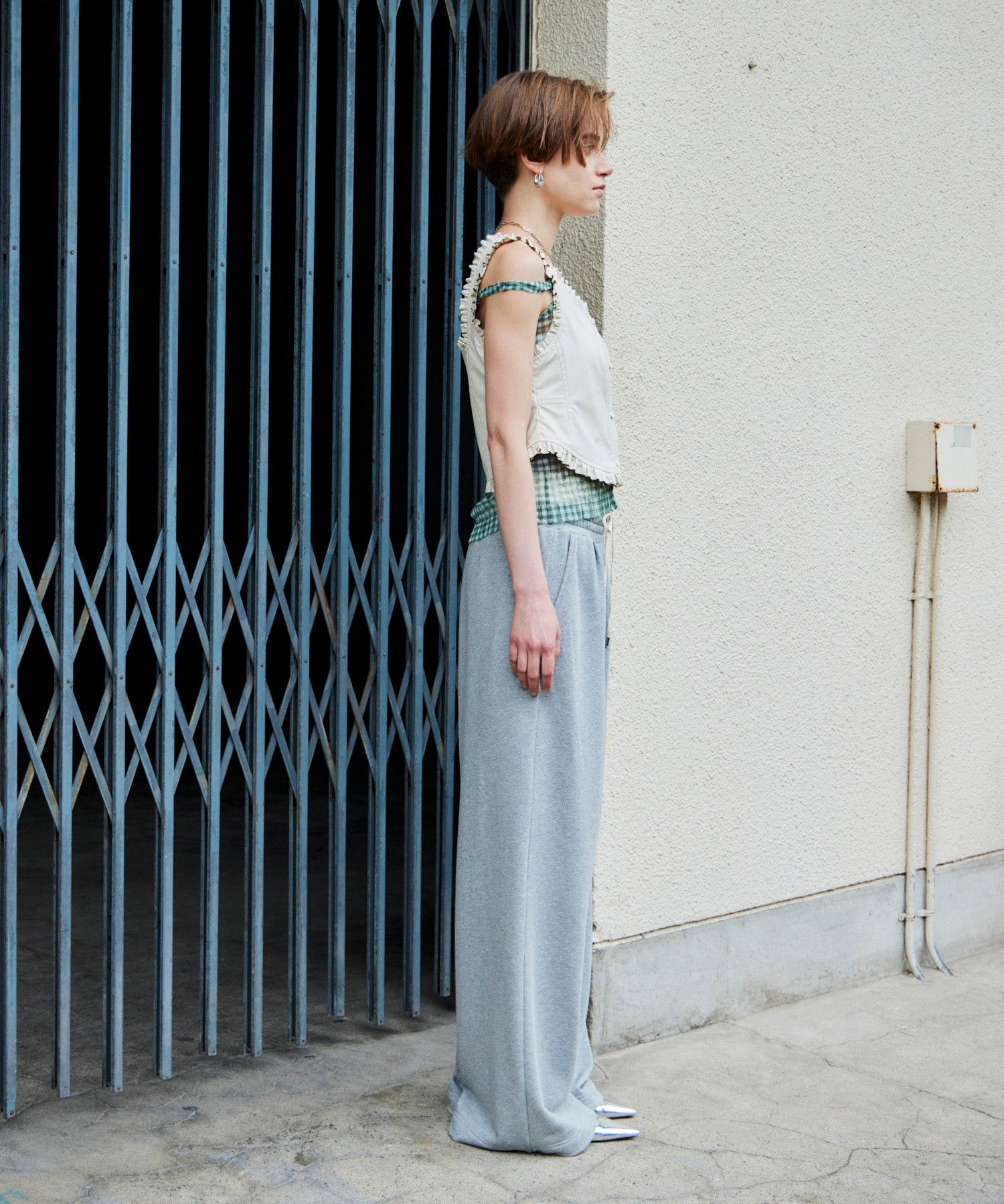 【26AUTUMN PRE-ORDER】(Yurika Nakano Collaboration) Whipped Cream Layered Pants