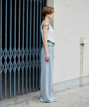 【26AUTUMN PRE-ORDER】(Yurika Nakano Collaboration) Whipped Cream Layered Pants