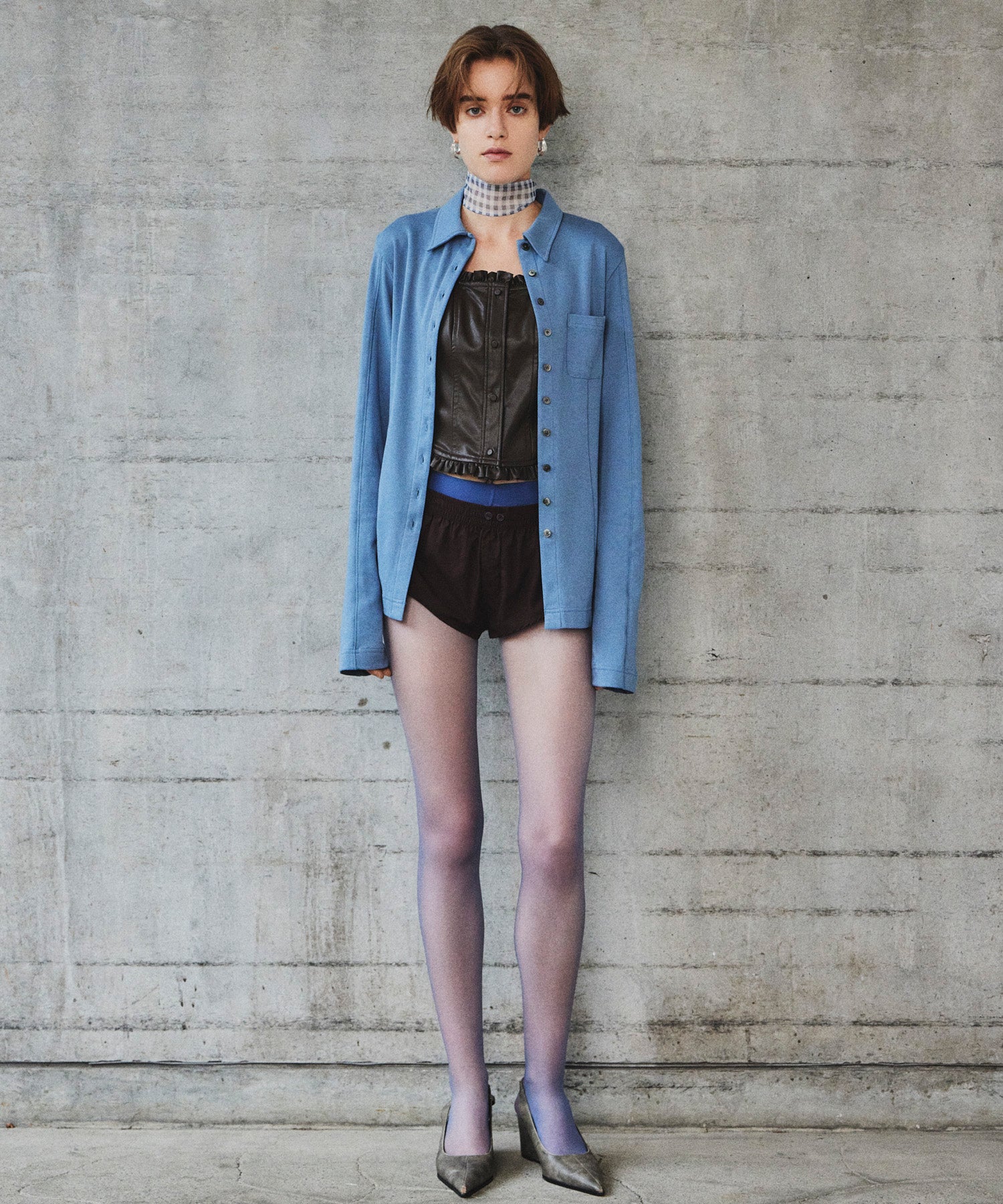 【Yurika Nakano×MAISON SPECIAL】 Candy Belt Shirt