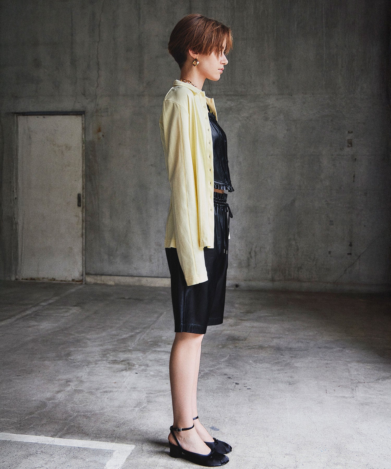 【Yurika Nakano×MAISON SPECIAL】 Candy Belt Shirt