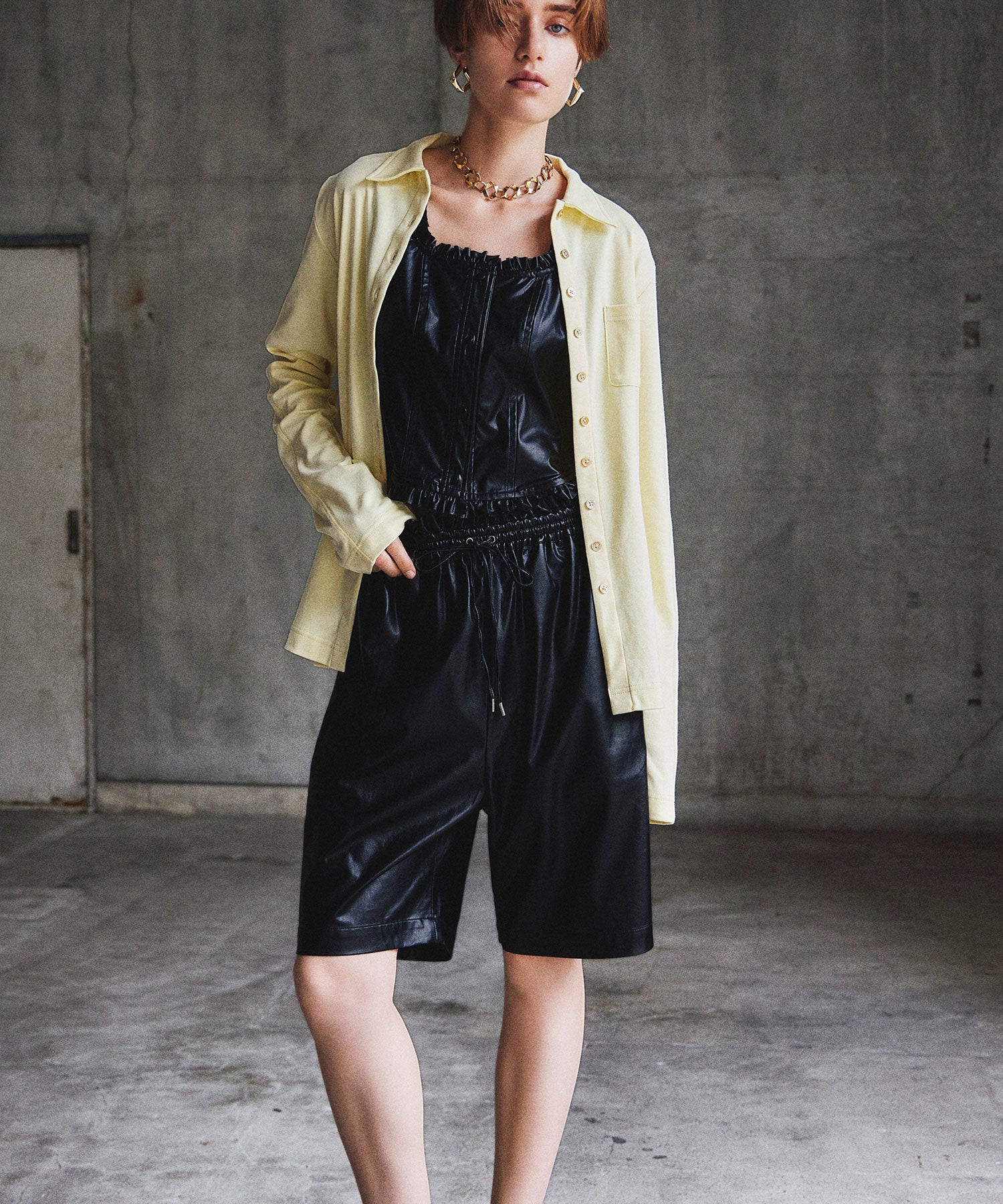 【Yurika Nakano×MAISON SPECIAL】 Whipped Cream Layered Pants