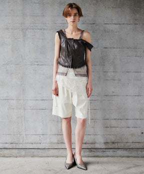 【26AUTUMN PRE-ORDER】(Yurika Nakano Collaboration) Mille-Feuille Camisole Dress