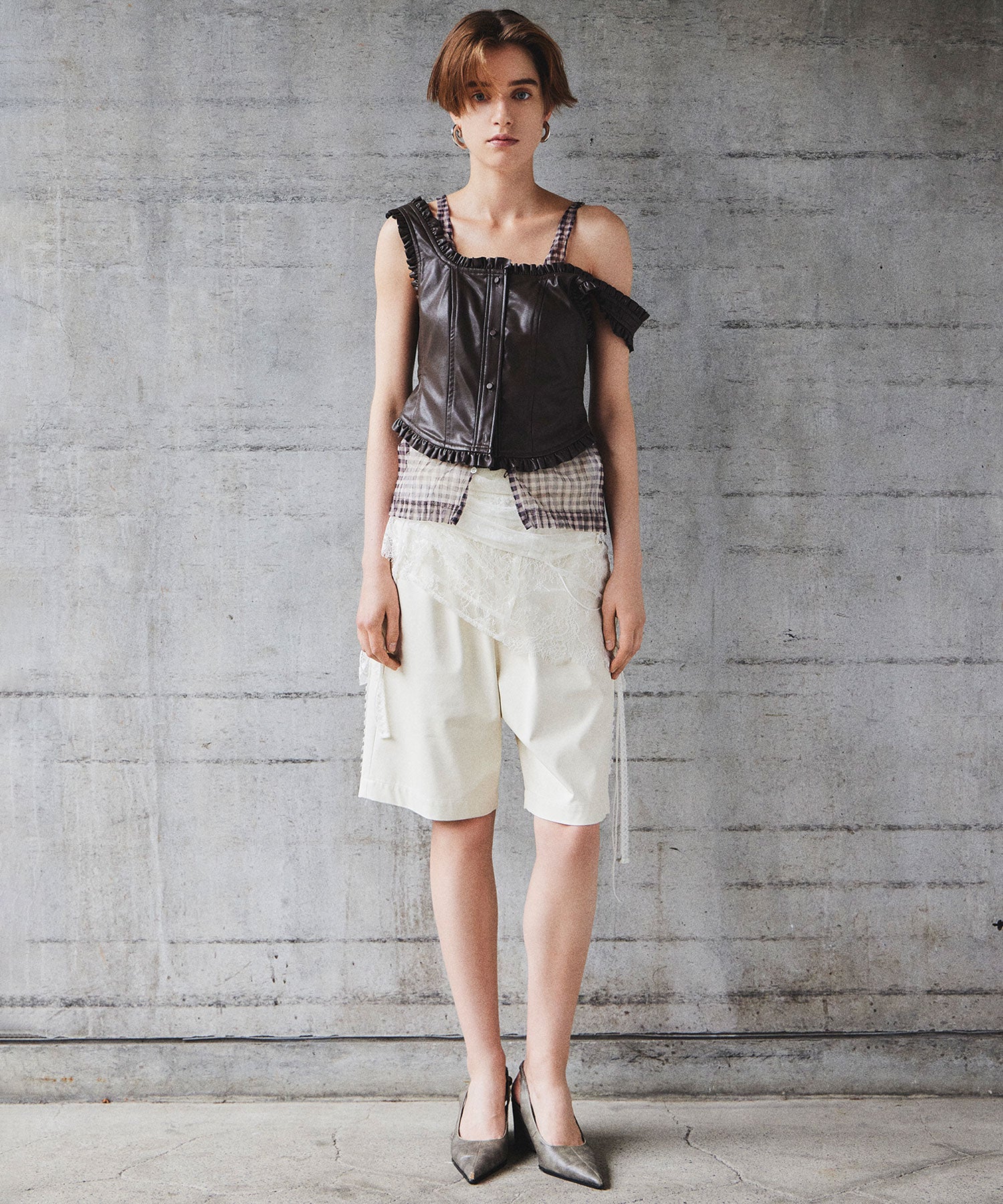 【Yurika Nakano×MAISON SPECIAL】 Whipped Cream Layered Pants