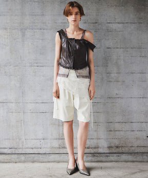 【Yurika Nakano×MAISON SPECIAL】 Whipped Cream Layered Pants
