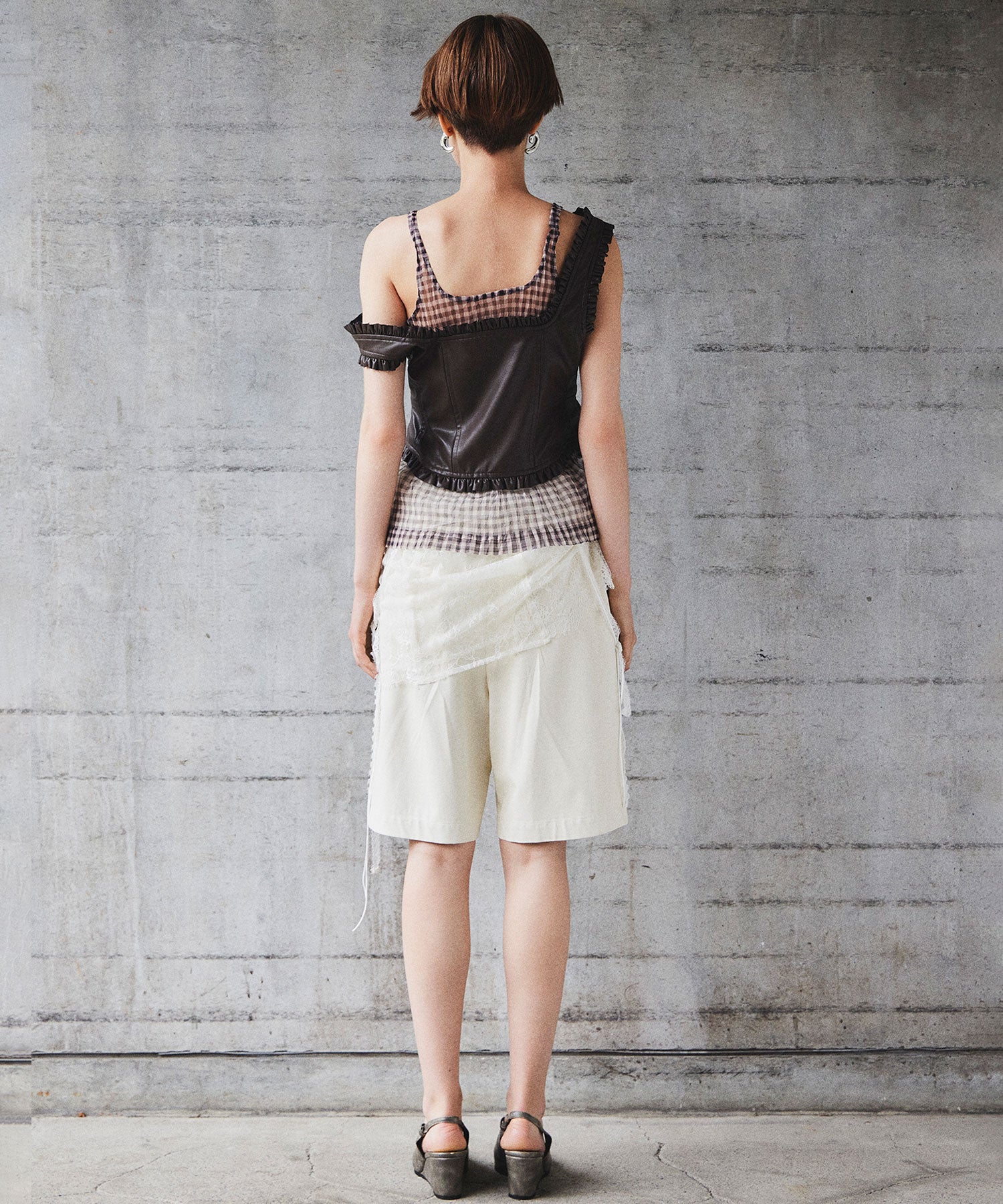 【Yurika Nakano×MAISON SPECIAL】 Whipped Cream Layered Pants