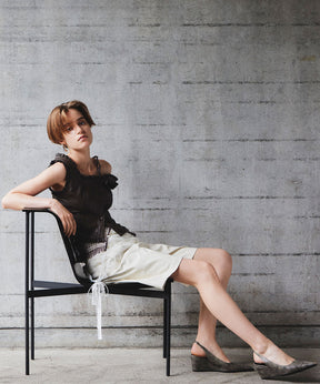 【Yurika Nakano×MAISON SPECIAL】 Whipped Cream Layered Pants