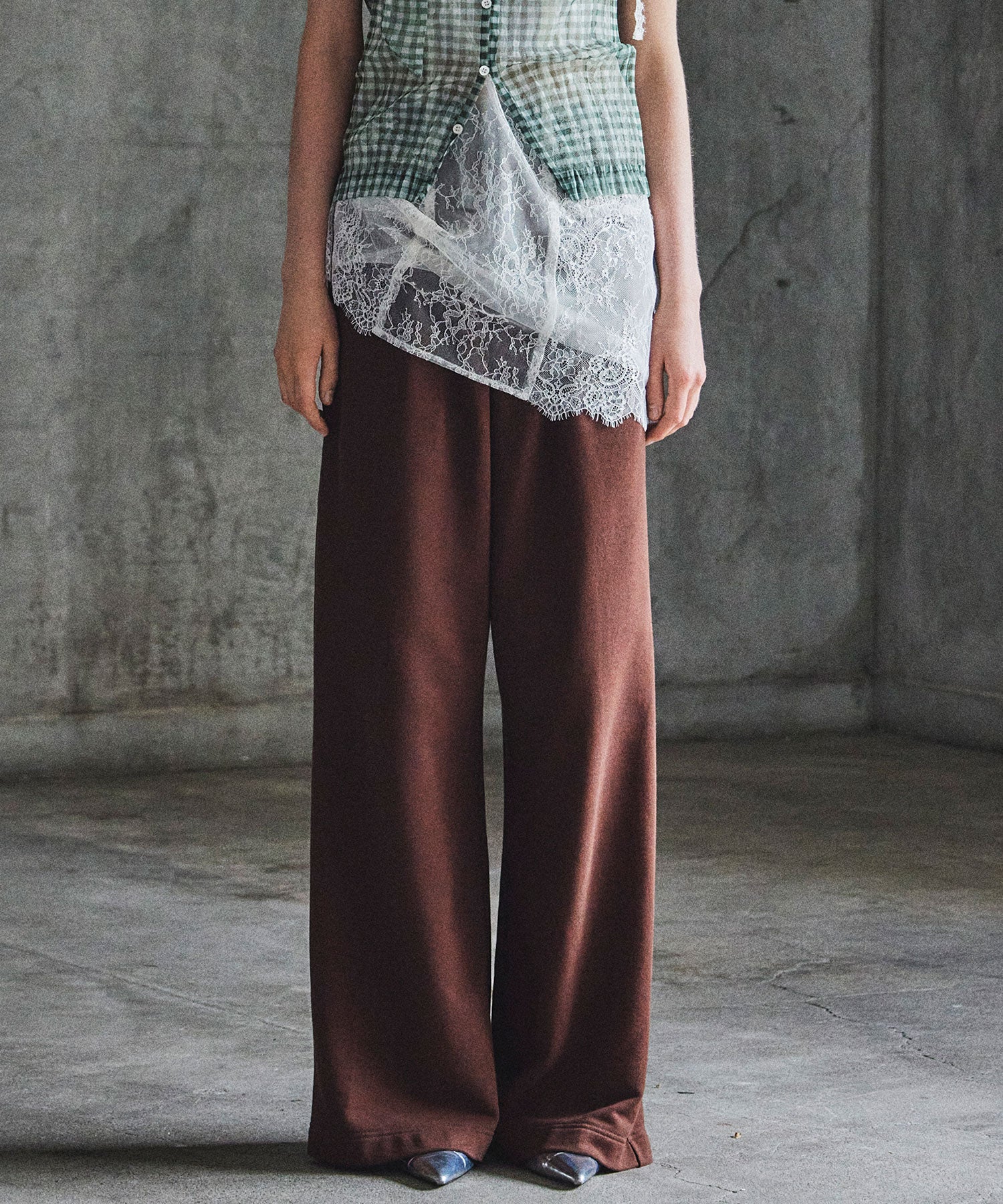 【Yurika Nakano×MAISON SPECIAL】 Whipped Cream Layered Pants