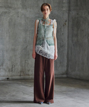 【26AUTUMN PRE-ORDER】(Yurika Nakano Collaboration) Mille-Feuille Camisole Dress