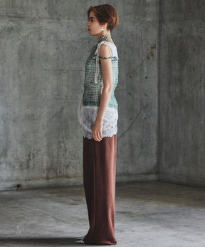 【Yurika Nakano×MAISON SPECIAL】 Whipped Cream Layered Pants