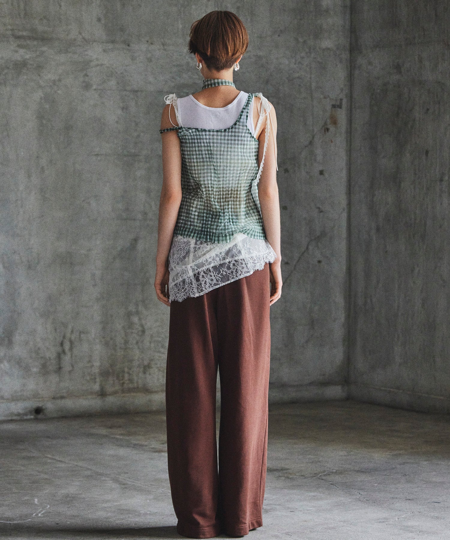 【Yurika Nakano×MAISON SPECIAL】 Whipped Cream Layered Pants