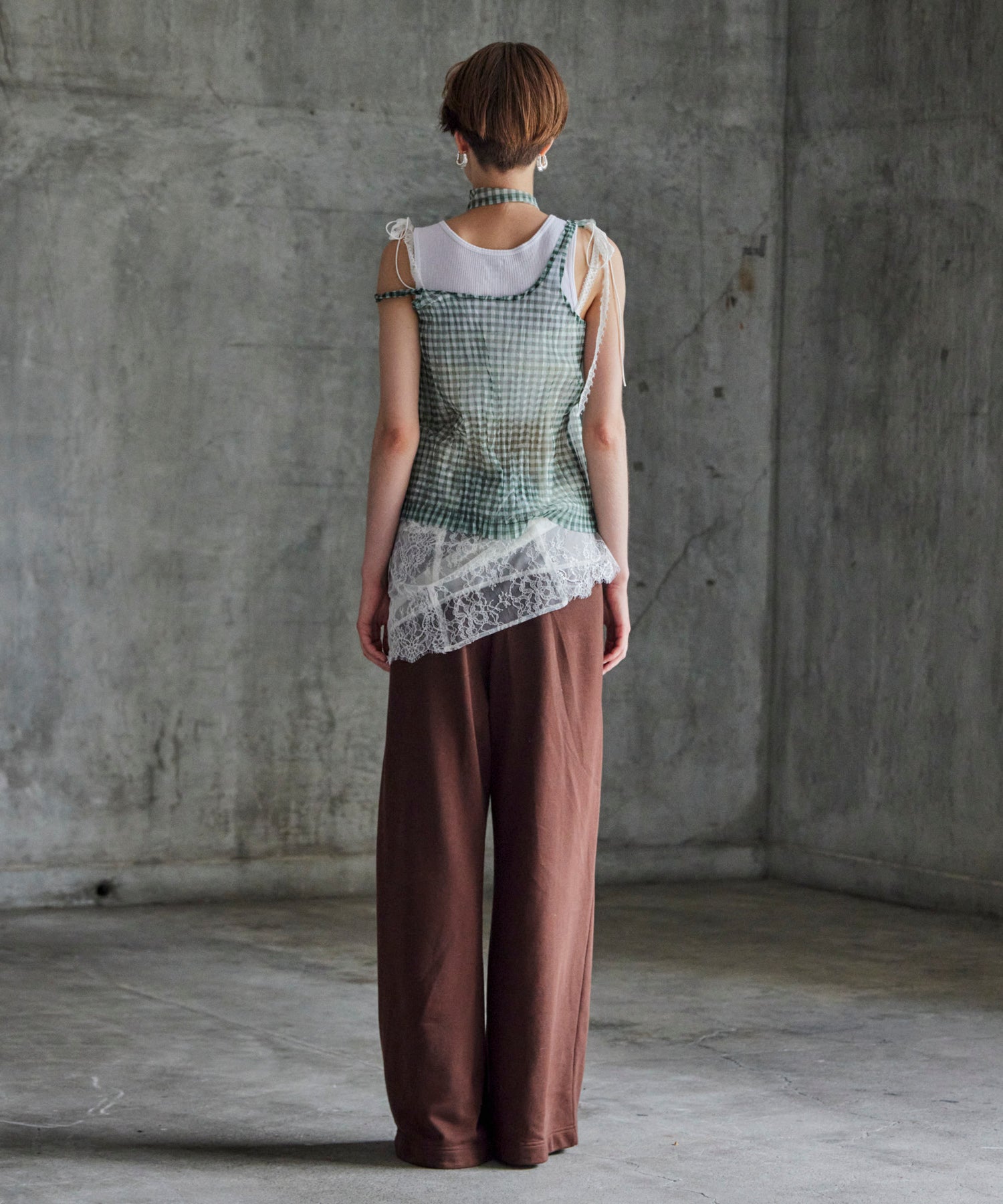 【26AUTUMN PRE-ORDER】(Yurika Nakano Collaboration) Whipped Cream Layered Pants