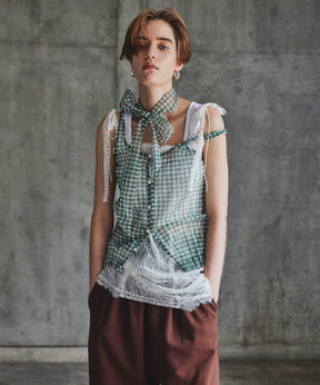 【Yurika Nakano×MAISON SPECIAL】 Mille-Feuille Camisole Dress