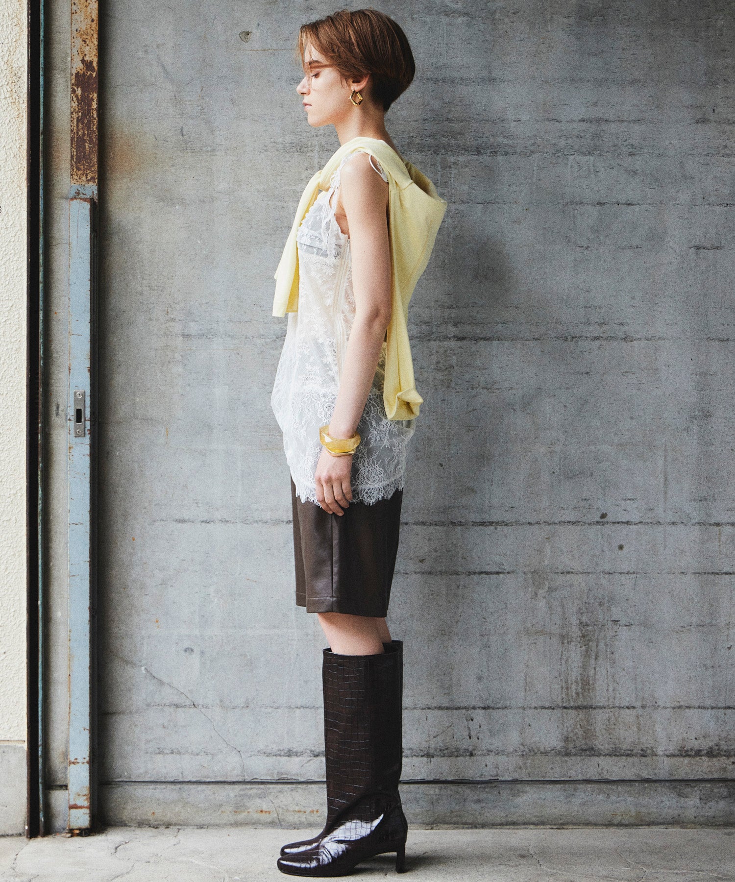 【Yurika Nakano×MAISON SPECIAL】 Whipped Cream Layered Pants