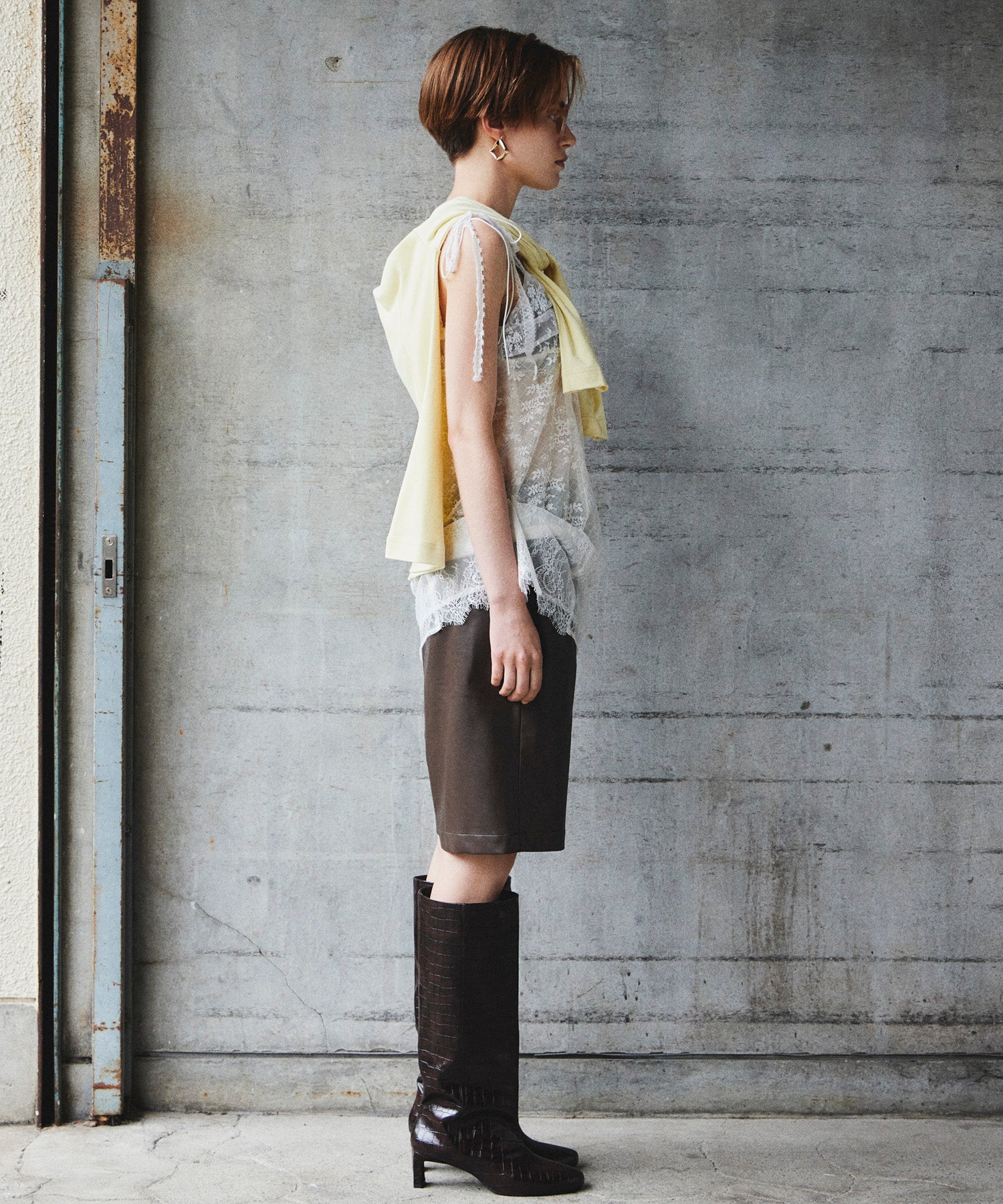 【Yurika Nakano×MAISON SPECIAL】 Whipped Cream Layered Pants