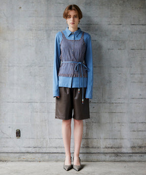 【26AUTUMN PRE-ORDER】(Yurika Nakano Collaboration) Mille-Feuille Camisole Dress