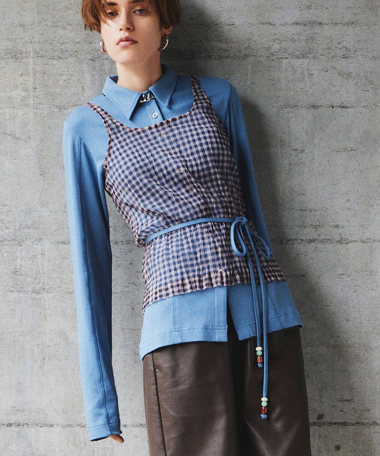 【Yurika Nakano×MAISON SPECIAL】 Whipped Cream Layered Pants