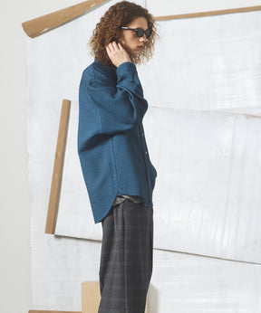 【26AW PRE-ORDER】Tweed Prime-Over Long Sleeve Shirt