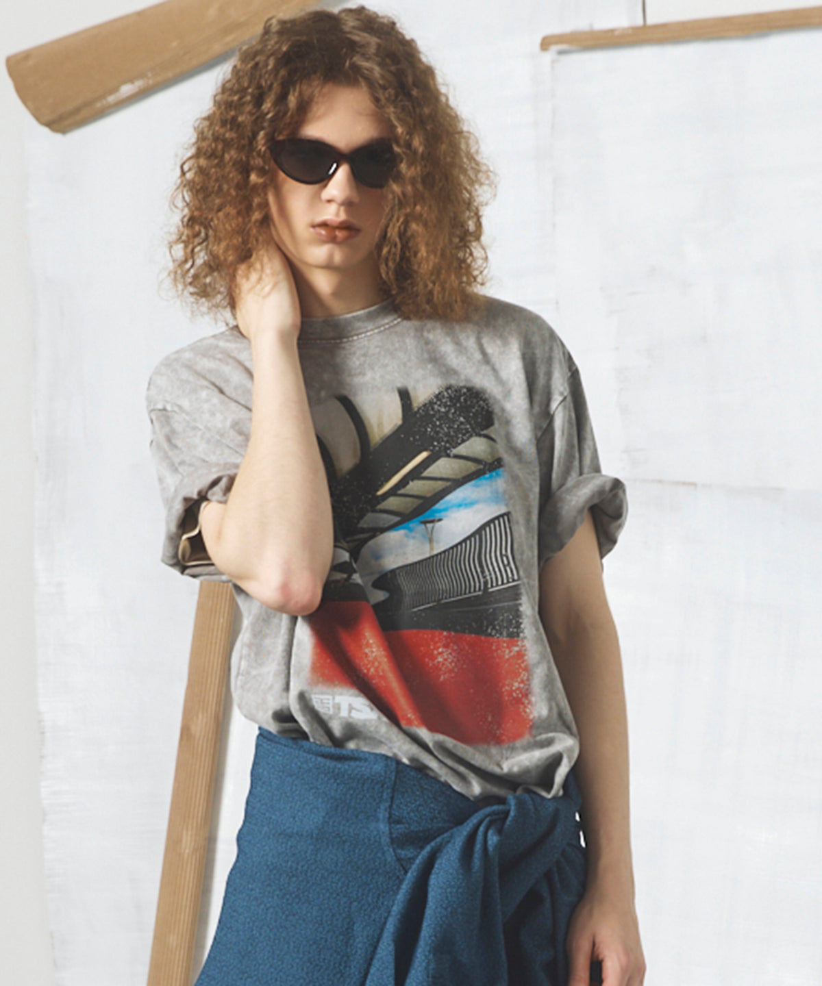 【26SS PRE-ORDER】【TOKYO STREETS  X for MAISON SPECIAL】Prime-Over Crew Neck Photo T-Shirt