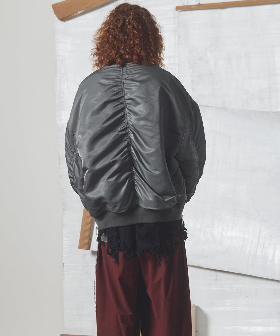 【26AW PRE-ORDER】Prime-Over Nylon MA-1 Bomber Jacket