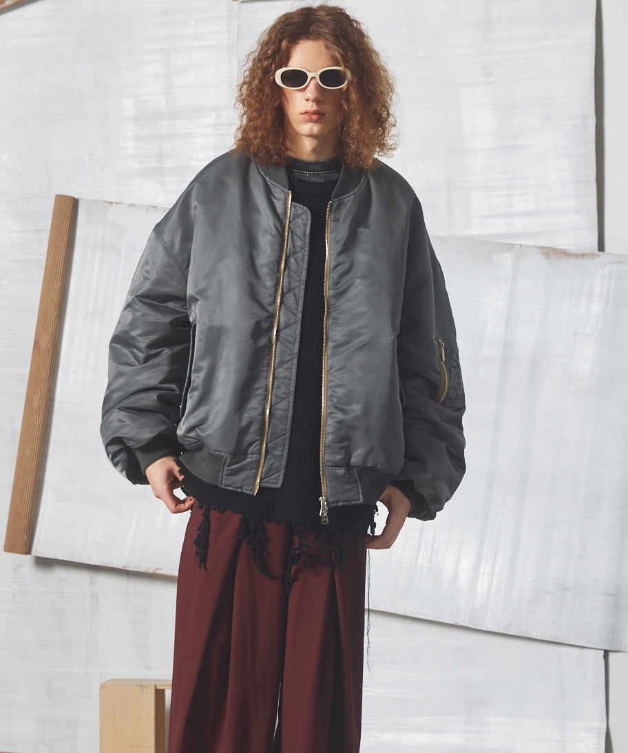 【26AW PRE-ORDER】Prime-Over Nylon MA-1 Bomber Jacket