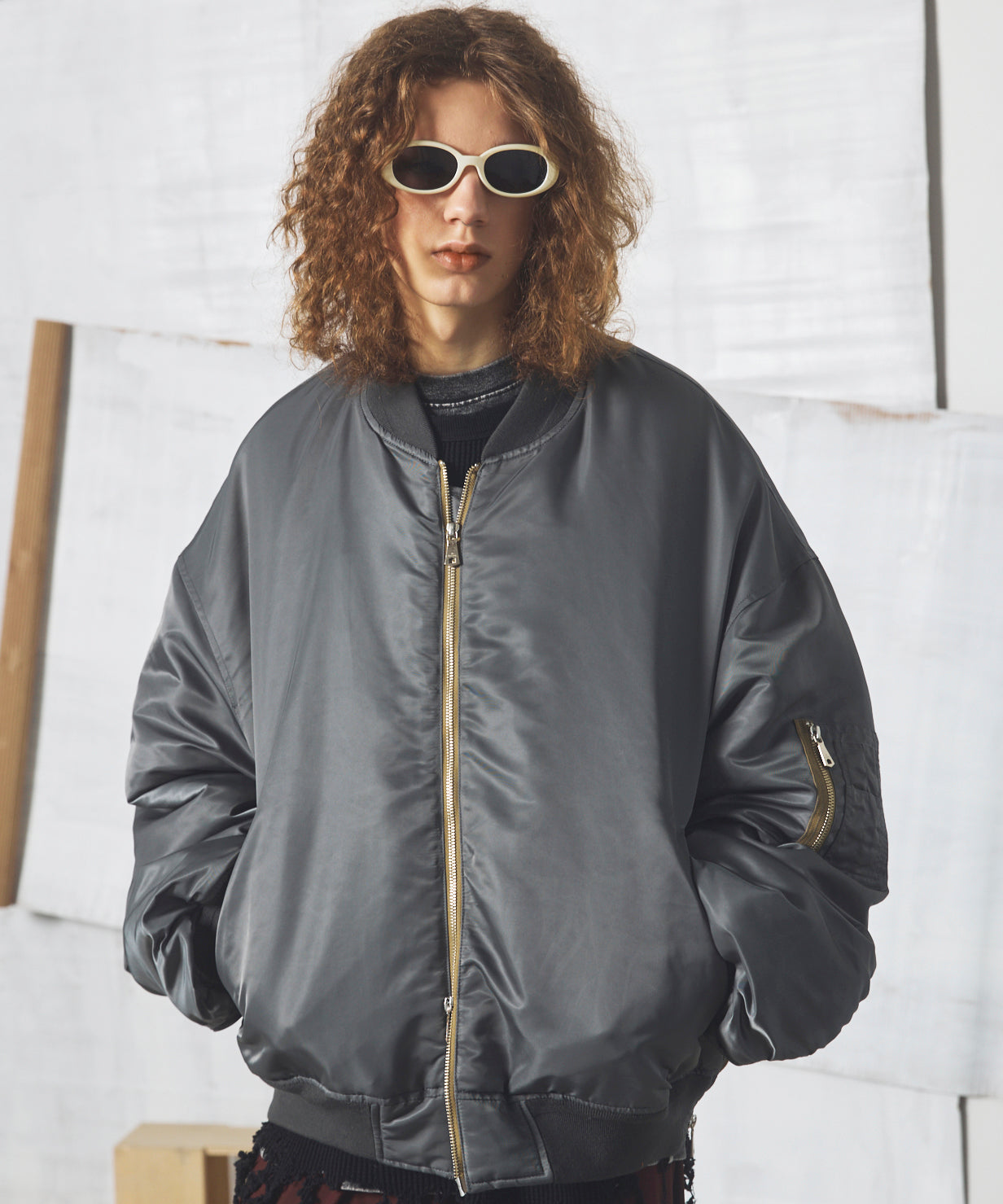 【26AW PRE-ORDER】Prime-Over Nylon MA-1 Bomber Jacket