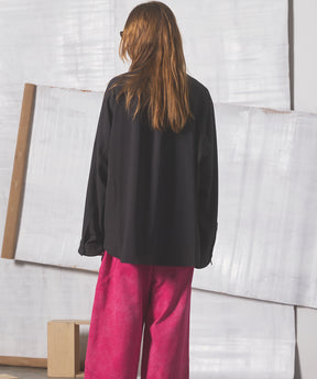 【26AW PRE-ORDER】Raglan Yoke Switching Prime-Over Long Sleeve Shirt